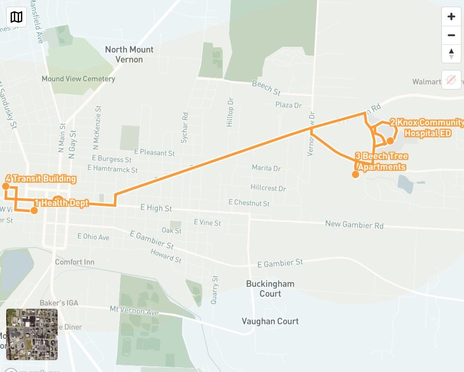 KCT - Yauger Jog Route