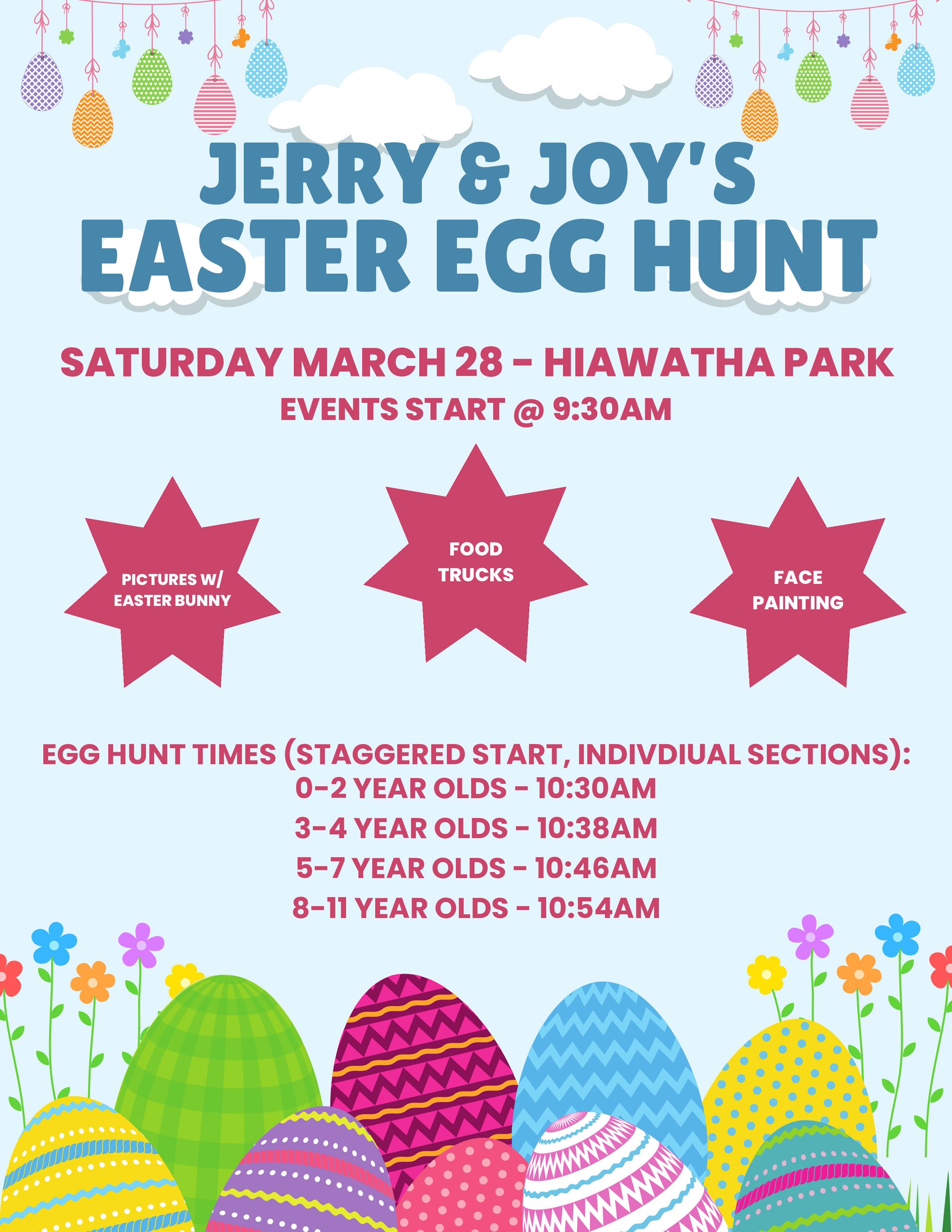 Easter Egg Hunt Flyer